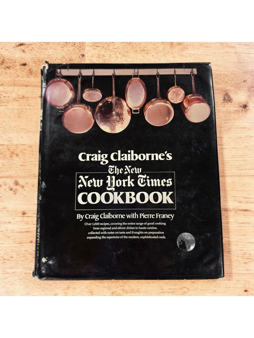 Craig Claiborne New New York Times Cookbook 1979 First Edition HC Vintage
